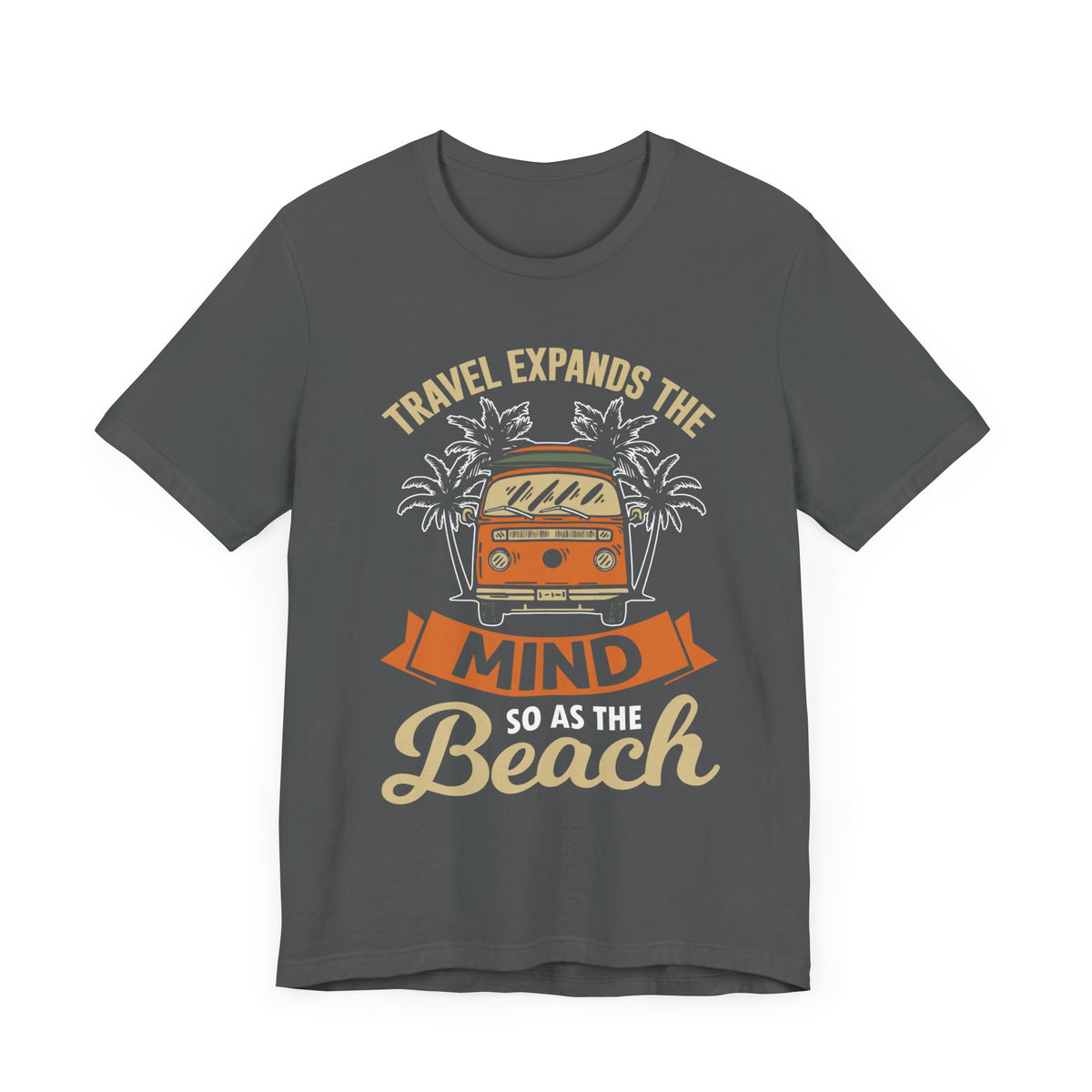 Unisex Travel Expands the mind Short Sleeve Tee
