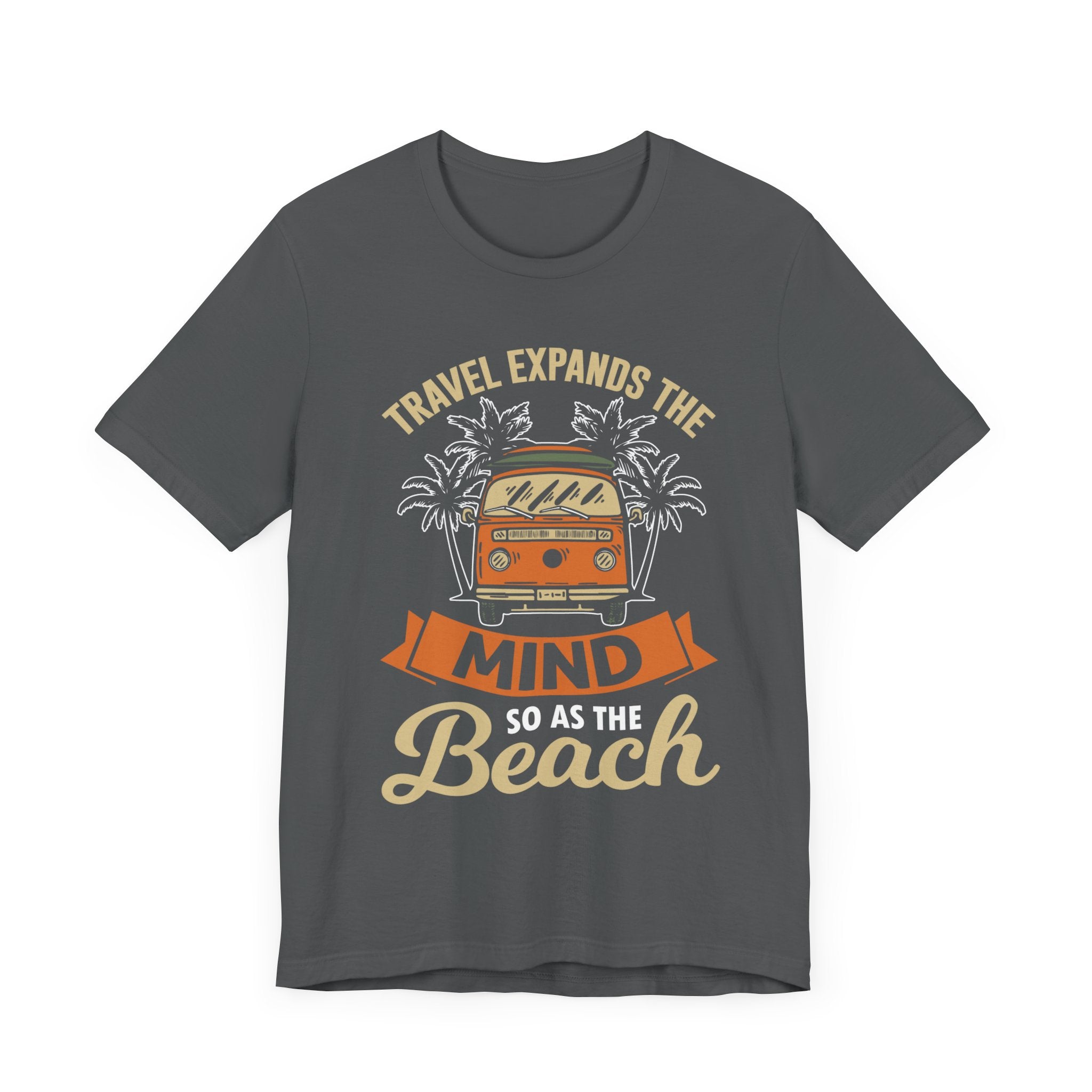Unisex Travel Expands the mind Short Sleeve Tee