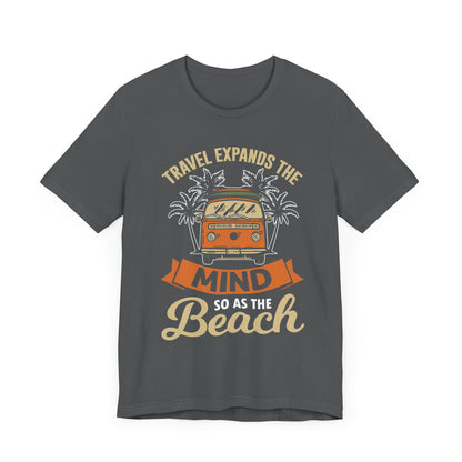 Unisex Travel Expands the mind Short Sleeve Tee
