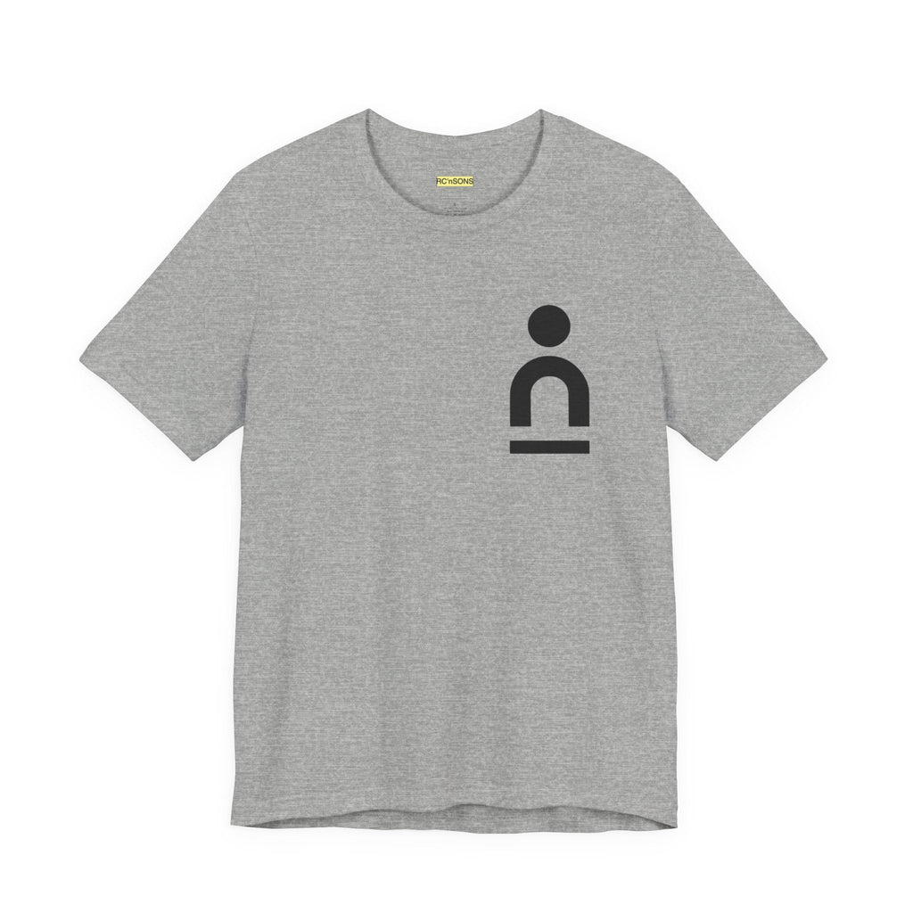 Minimalist Graphic Tee for Everyday Wear, Casual Unisex Shirt, Modern Design T-Shirt, Perfect Gift for Friends, Stylish Layering Piece Printify