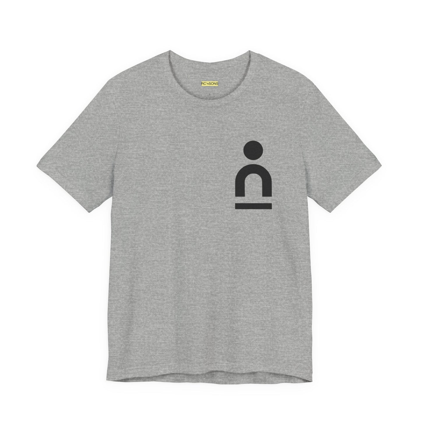 Minimalist Graphic Tee for Everyday Wear, Casual Unisex Shirt, Modern Design T-Shirt, Perfect Gift for Friends, Stylish Layering Piece Printify