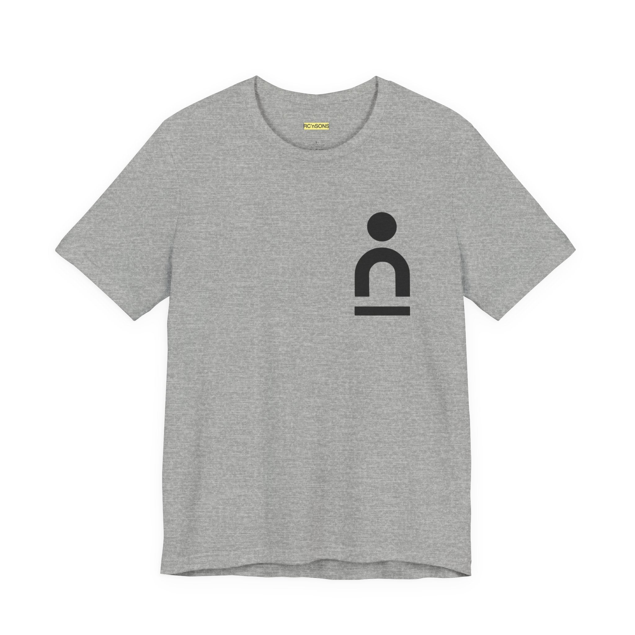 Minimalist Graphic Tee for Everyday Wear, Casual Unisex Shirt, Modern Design T-Shirt, Perfect Gift for Friends, Stylish Layering Piece Printify