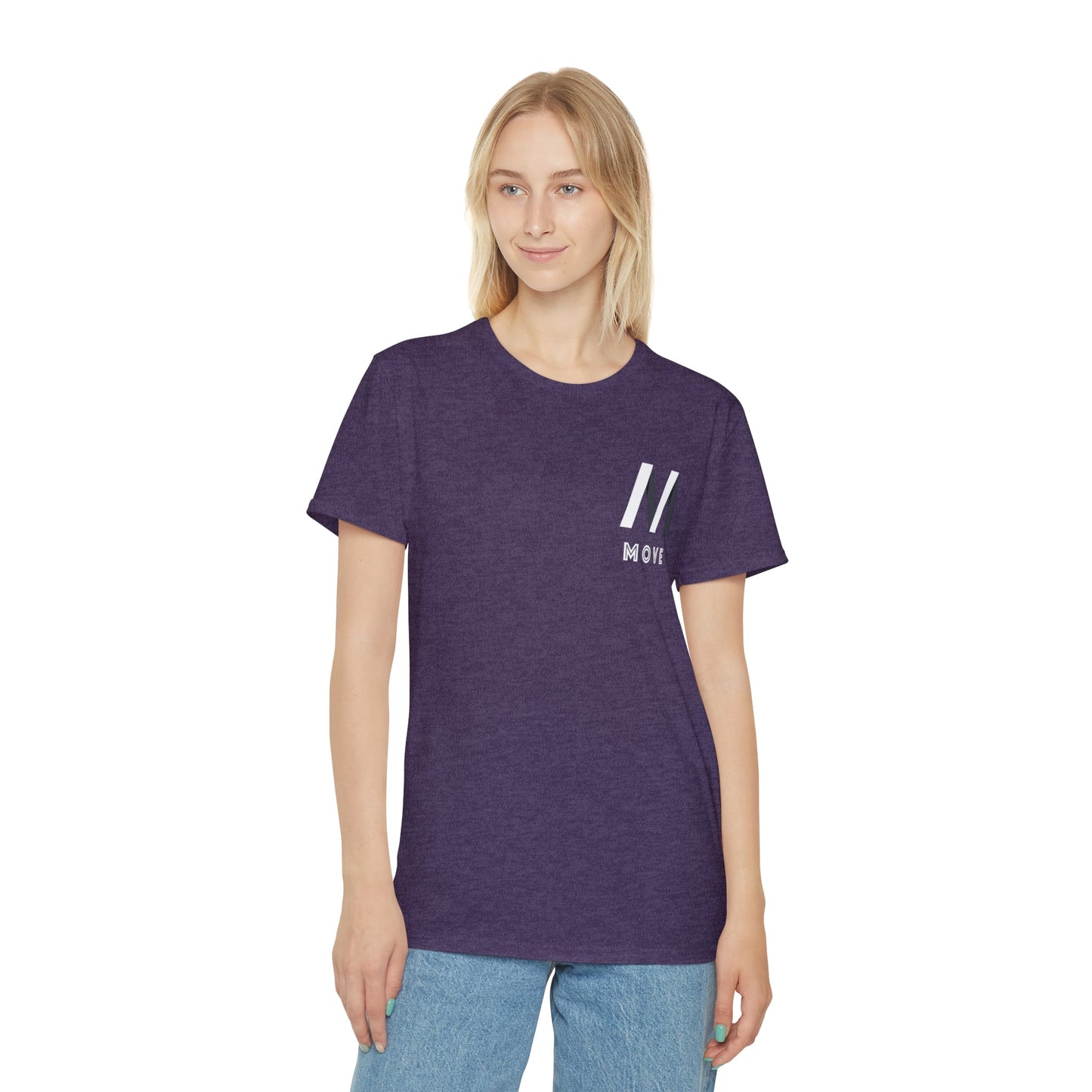 Unisex Move Graphic T-Shirt, Comfortable Casual Tee, Trendy Apparel for Everyday Wear, Gift for Fitness Enthusiasts, Stylish Wardrobe Staple Printify