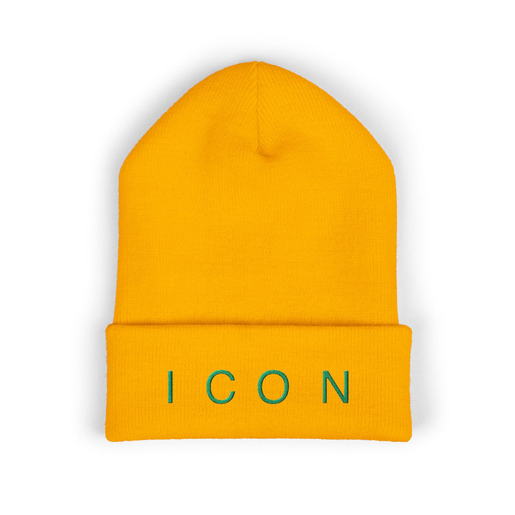 Beanie Icon Embroidered Cuffed Beanie
