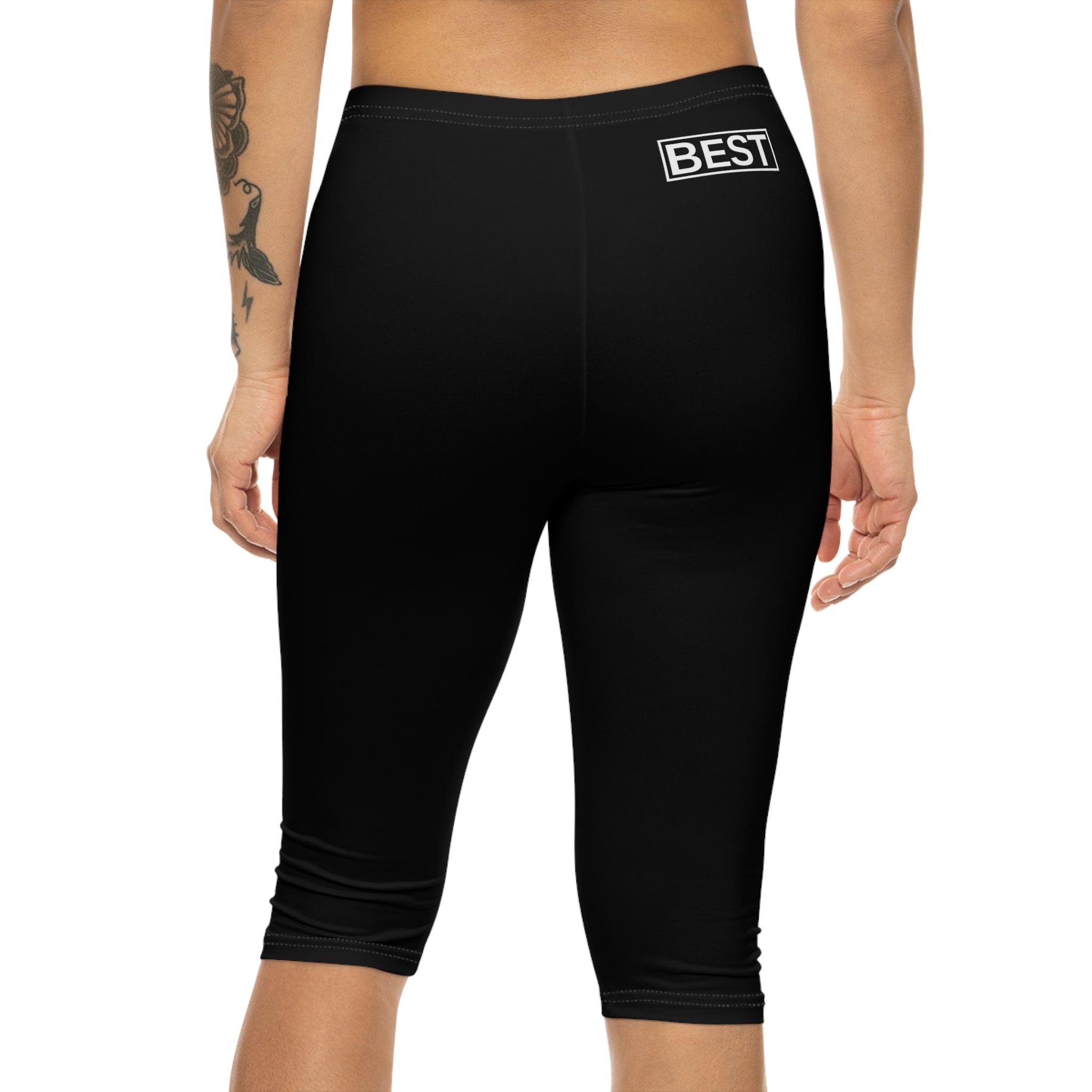 BEST Women’s Capri Leggings - Perfect for Yoga, Fitness & Concerts Printify