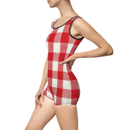 Women's Vintage Swimsuit (AOP)