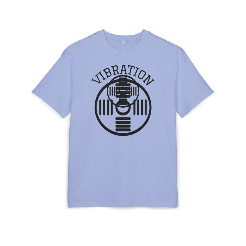 Unisex Vibration Oversized Tee | Comfortable Streetwear, Gym Apparel, Gift for Fitness Lovers, Casual Daily Wear, Graphic Tee