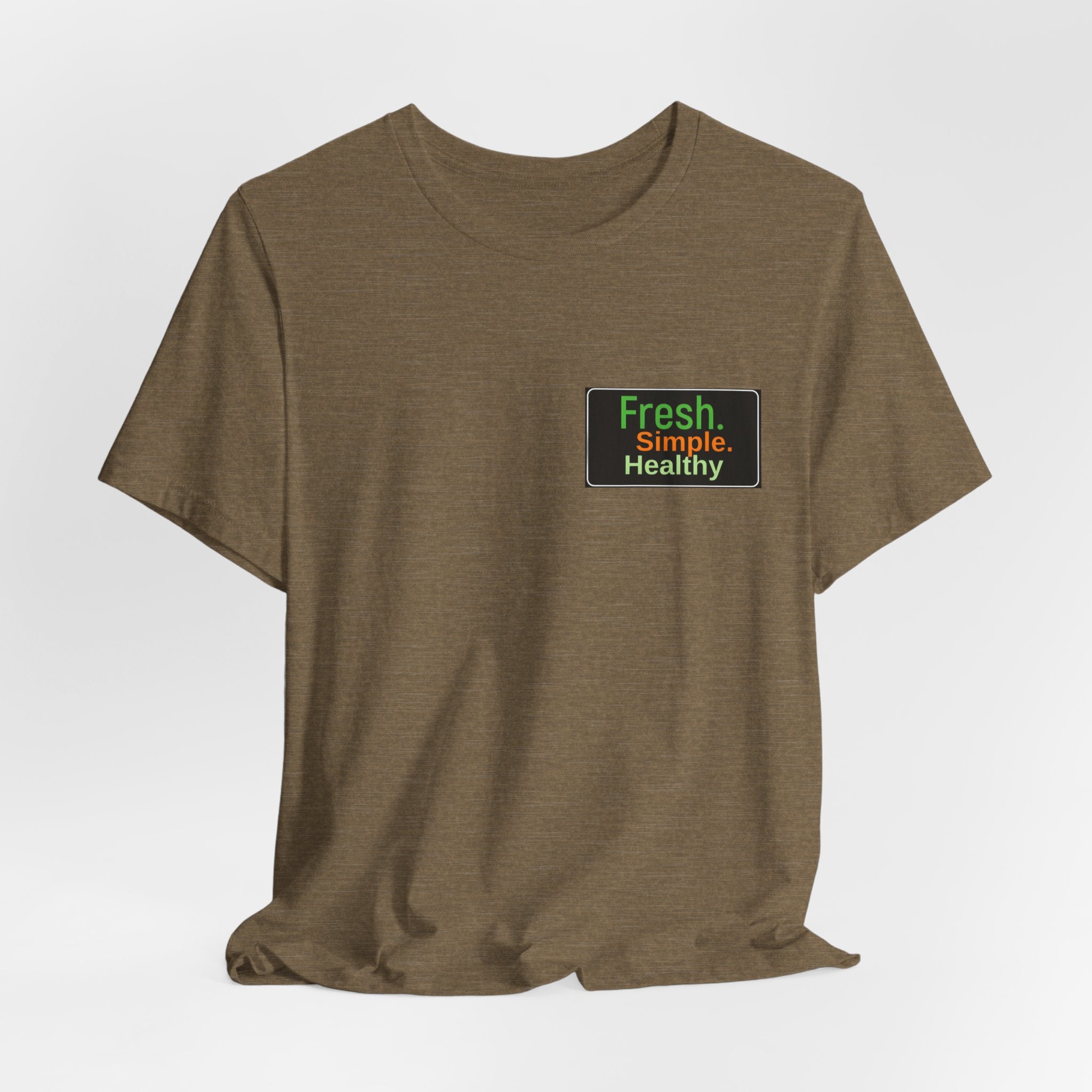 Unisex Fresh Healthy Short Sleeve Tee