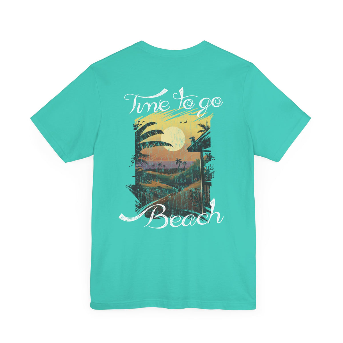 Il est temps d’aller à la plage Tee-shirt unisexe 