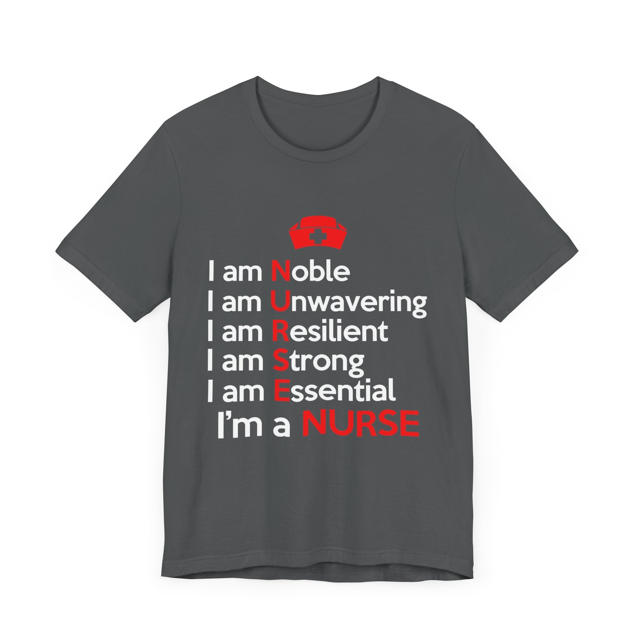 Je suis noble, je suis un tee-shirt unisexe inébranlable 