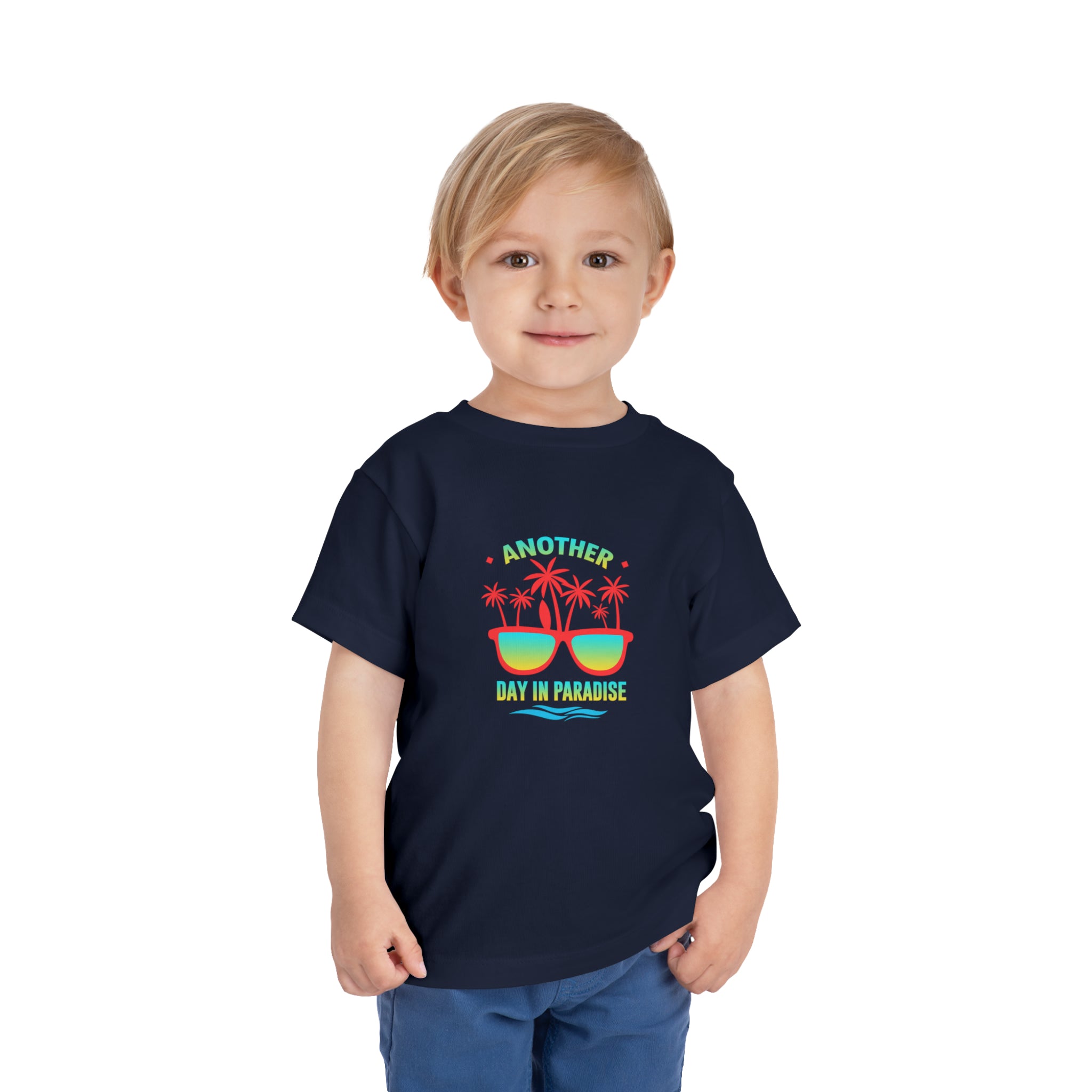 T-shirt pour tout-petits Un autre jour au paradis 