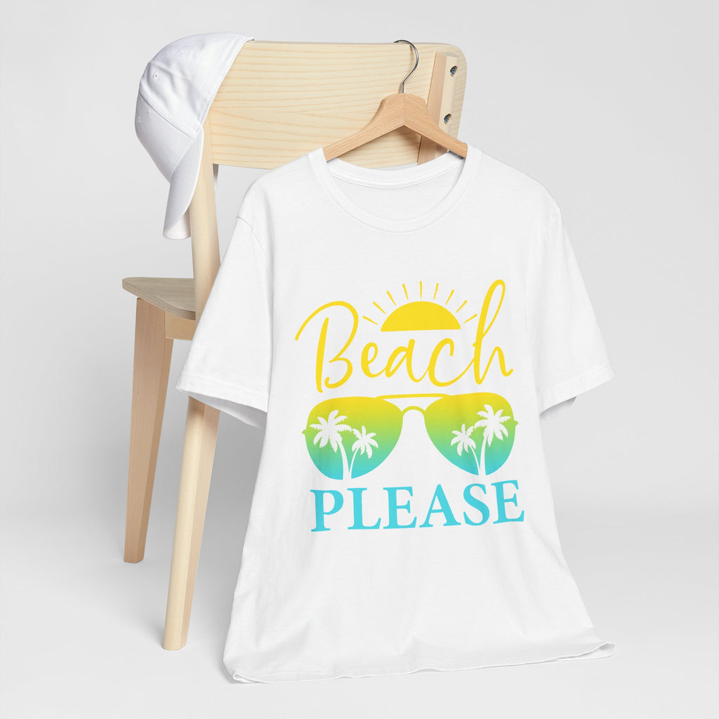 Plage s’il vous plaît Tee unisexe 
