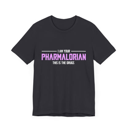Je suis votre pharmacolorien, c’est le tee-shirt unisexe des médicaments 