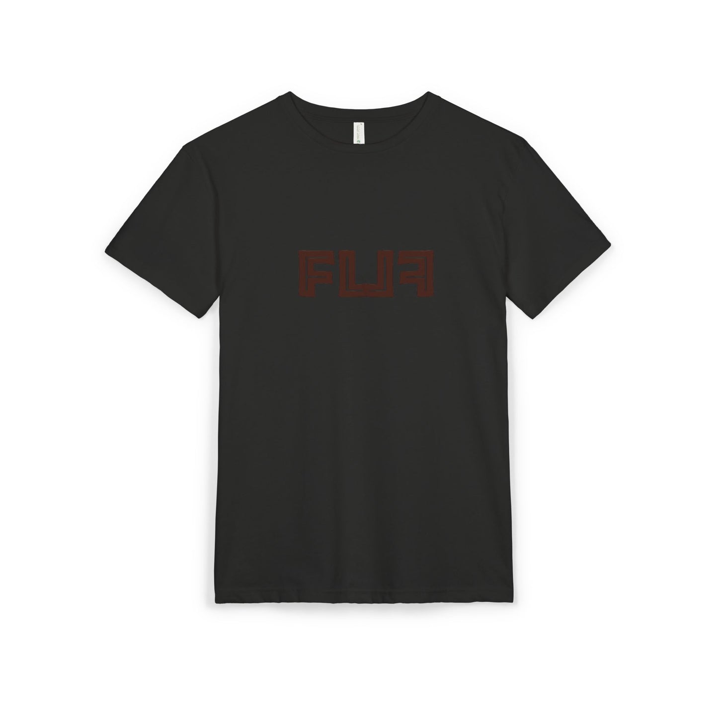 Stylish Unisex Sueded T-Shirt with Bold 'FLU' Graphic | Casual Wear, Gift Idea, Streetwear, Everyday Comfort, Fashion Statement