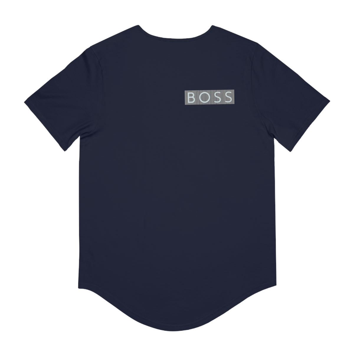 Men's Jersey Curved Hem Tee