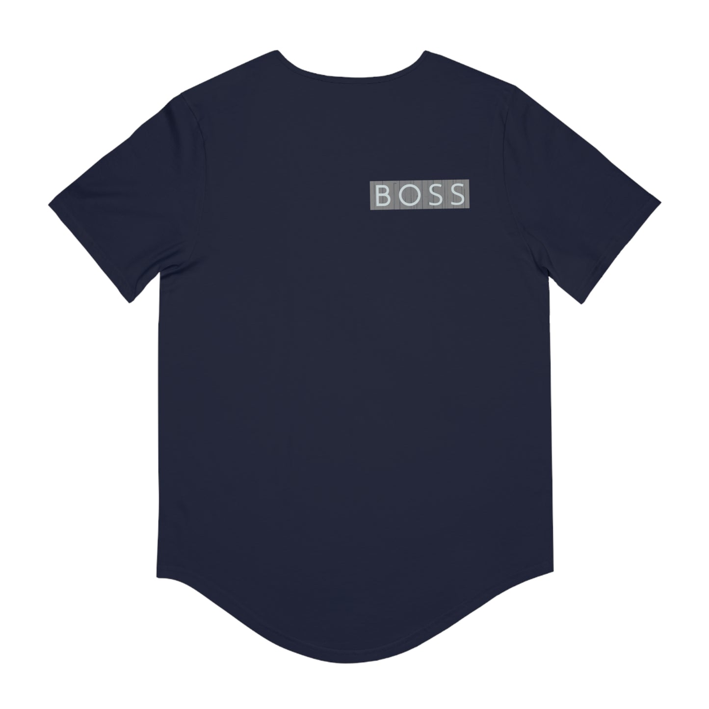 Men's Jersey Curved Hem Tee