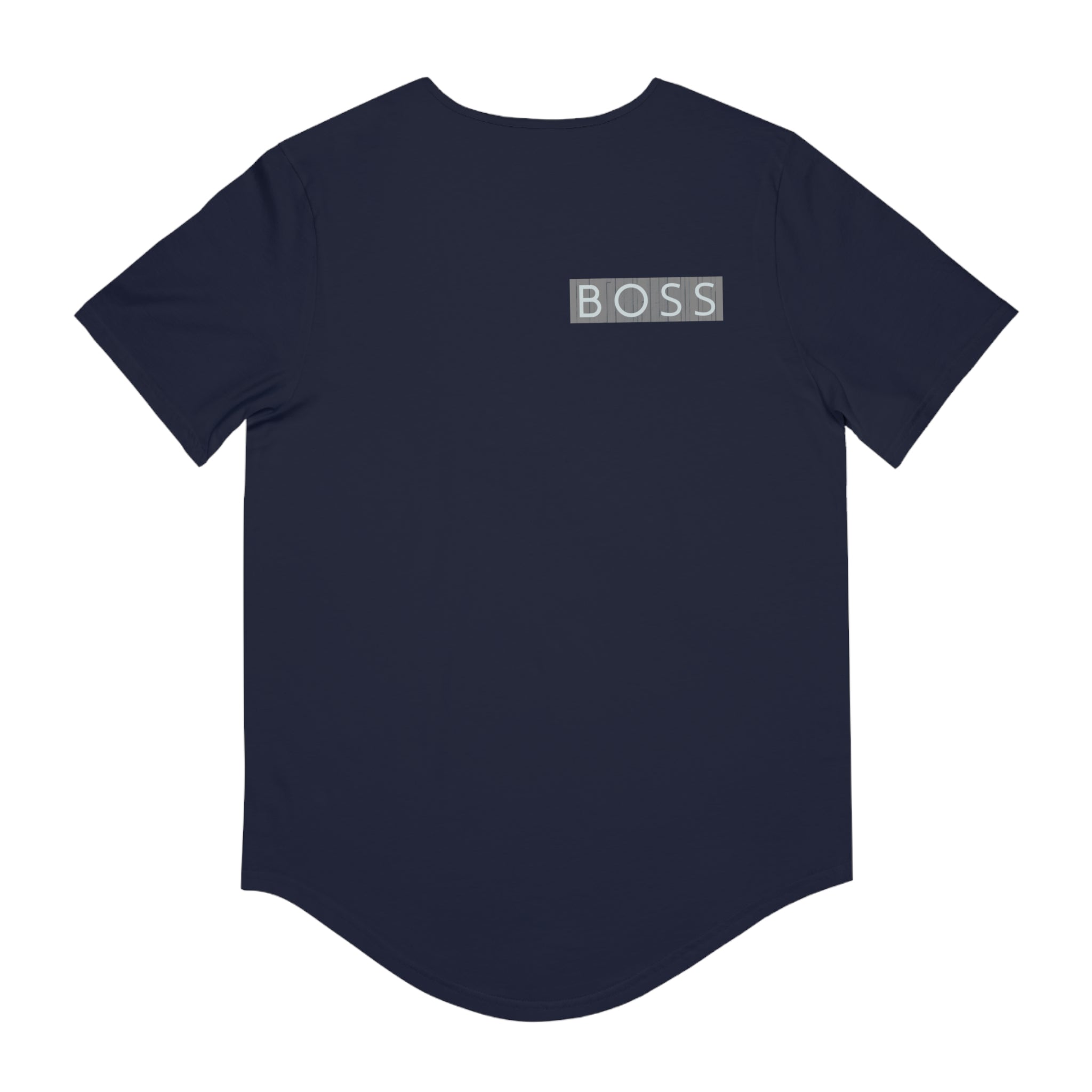 Men's Jersey Curved Hem Tee