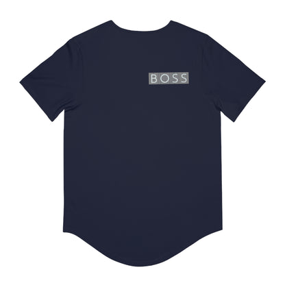 Men's Jersey Curved Hem Tee