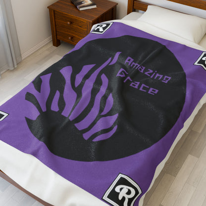 Plush Blanket - Amazing Grace Design