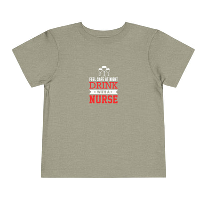 Sentez-vous en sécurité la nuit, buvez un t-shirt pour tout-petit 