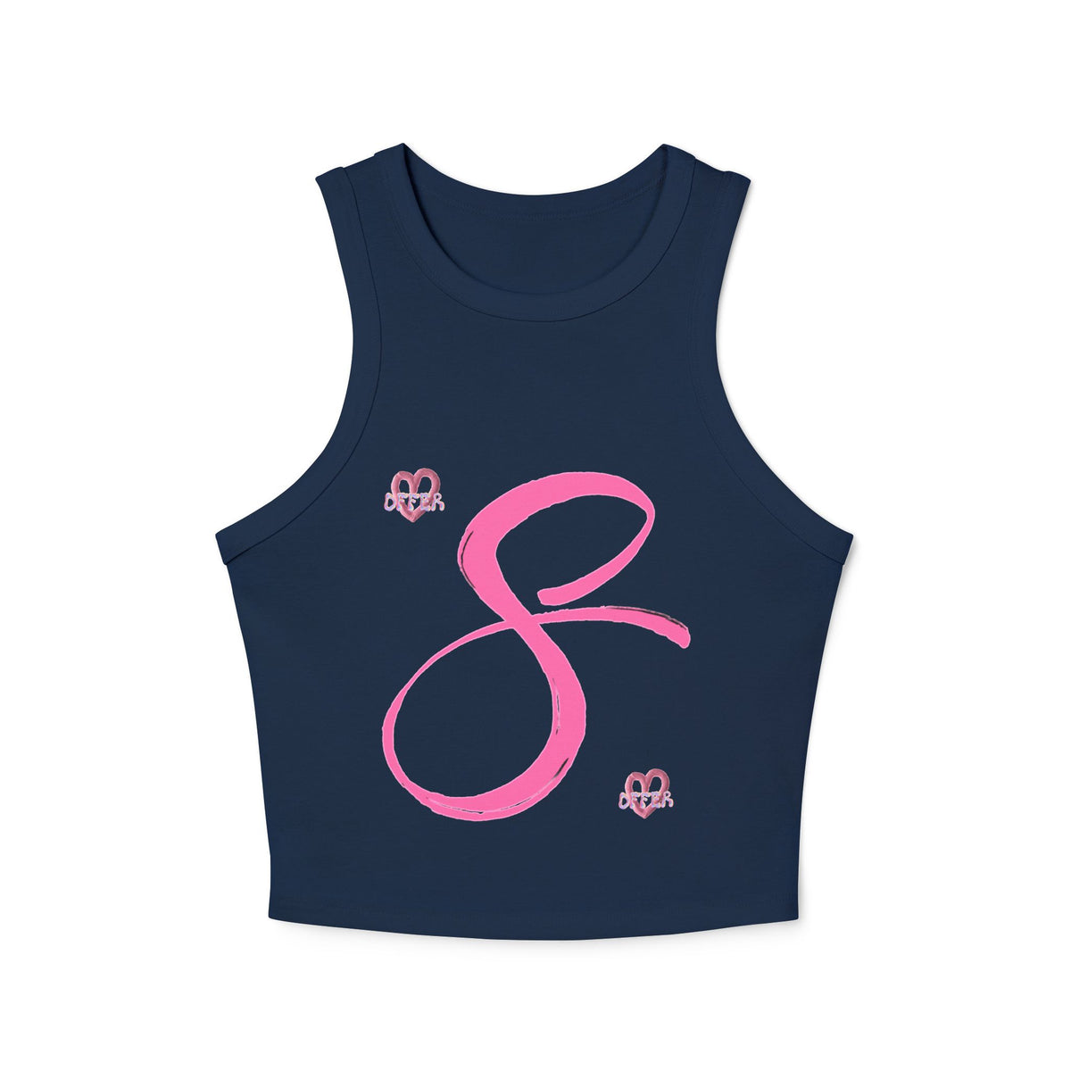 RCNSONS Micro Rib Racer Tank Top