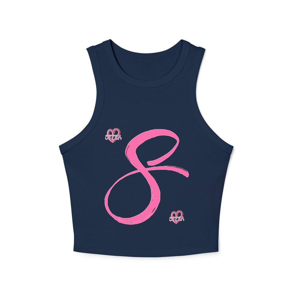 RCNSONS Micro Rib Racer Tank Top