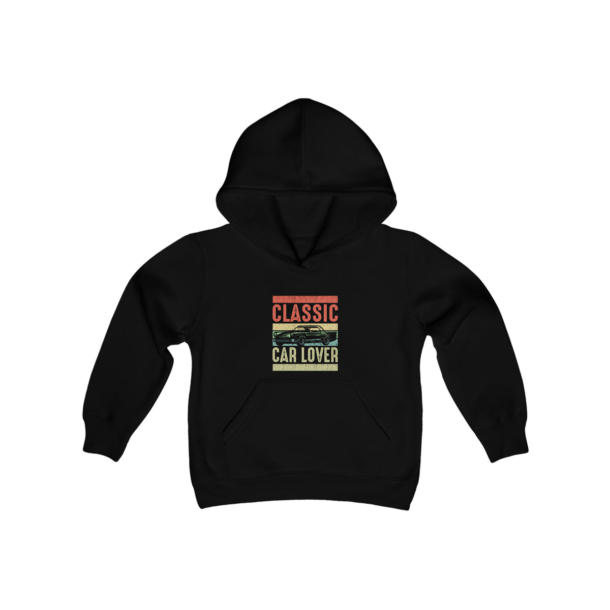 Classic Car Lover Hooded Sweatshirt