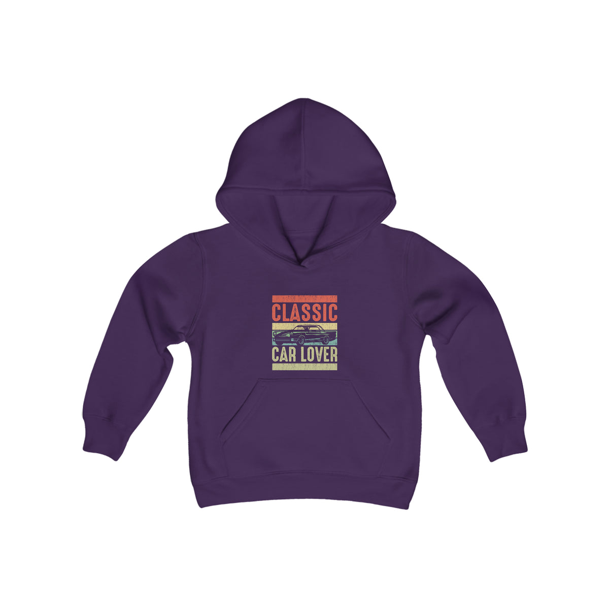 Classic Car Lover Hooded Sweatshirt