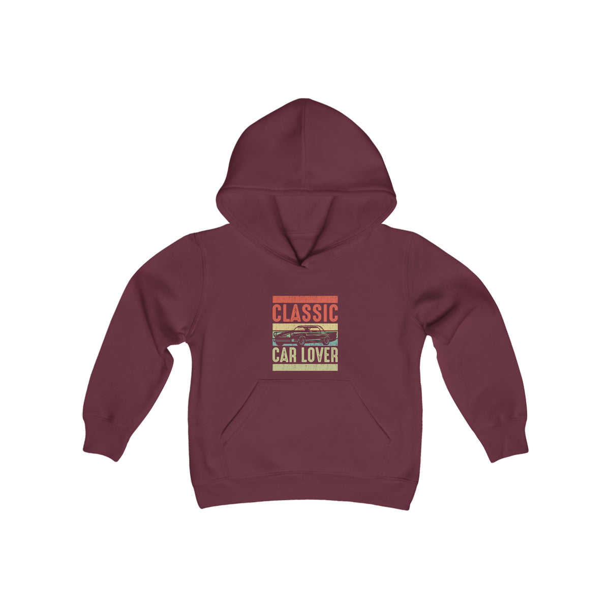 Classic Car Lover Hooded Sweatshirt