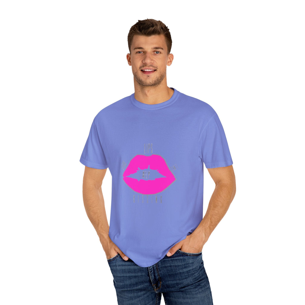 Kiss Mark Graphic Tee, Trendy Unisex T-shirt for Casual Wear, Perfect for Birthdays, Valentine’s Day, or Fun Gatherings, Statement Shirt Printify