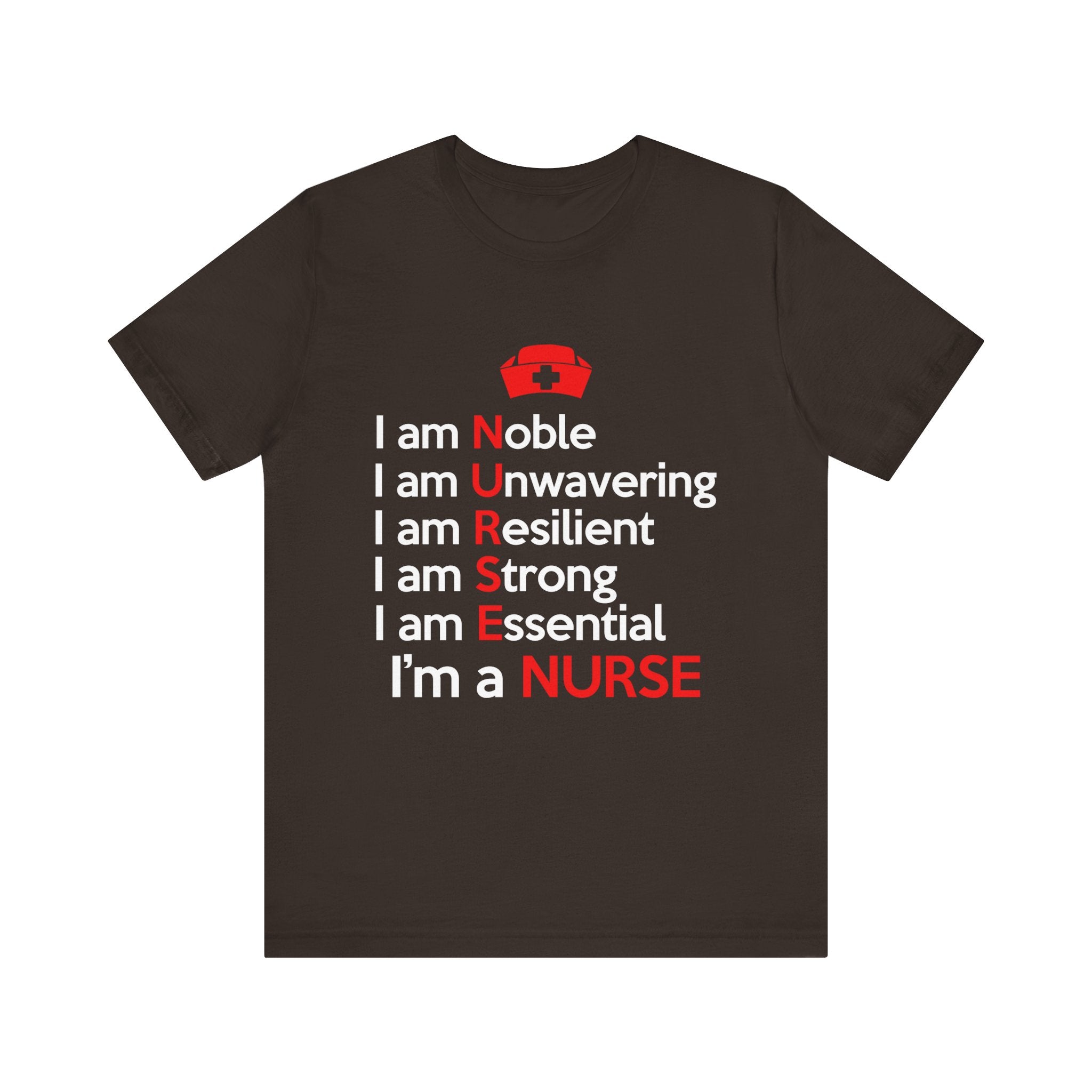Je suis noble, je suis un tee-shirt unisexe inébranlable 
