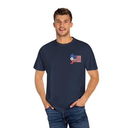 4th of July Garment-Dyed T-shirt Printify