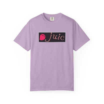 Strawberry JUIC Unisex T-Shirt, Cute Graphic Tee, Summer Apparel, Gift for Fruit Lovers, Trendy Fashion, Casual Wear