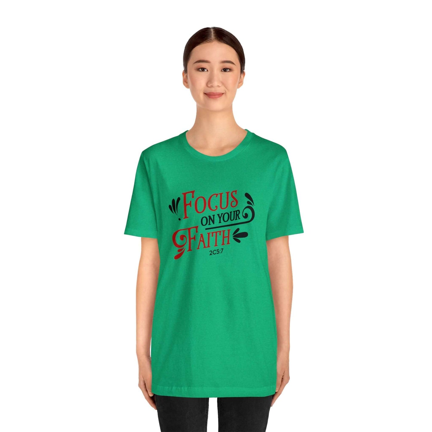 Focus On Your Faith Unisex Tee - RC’nSONS