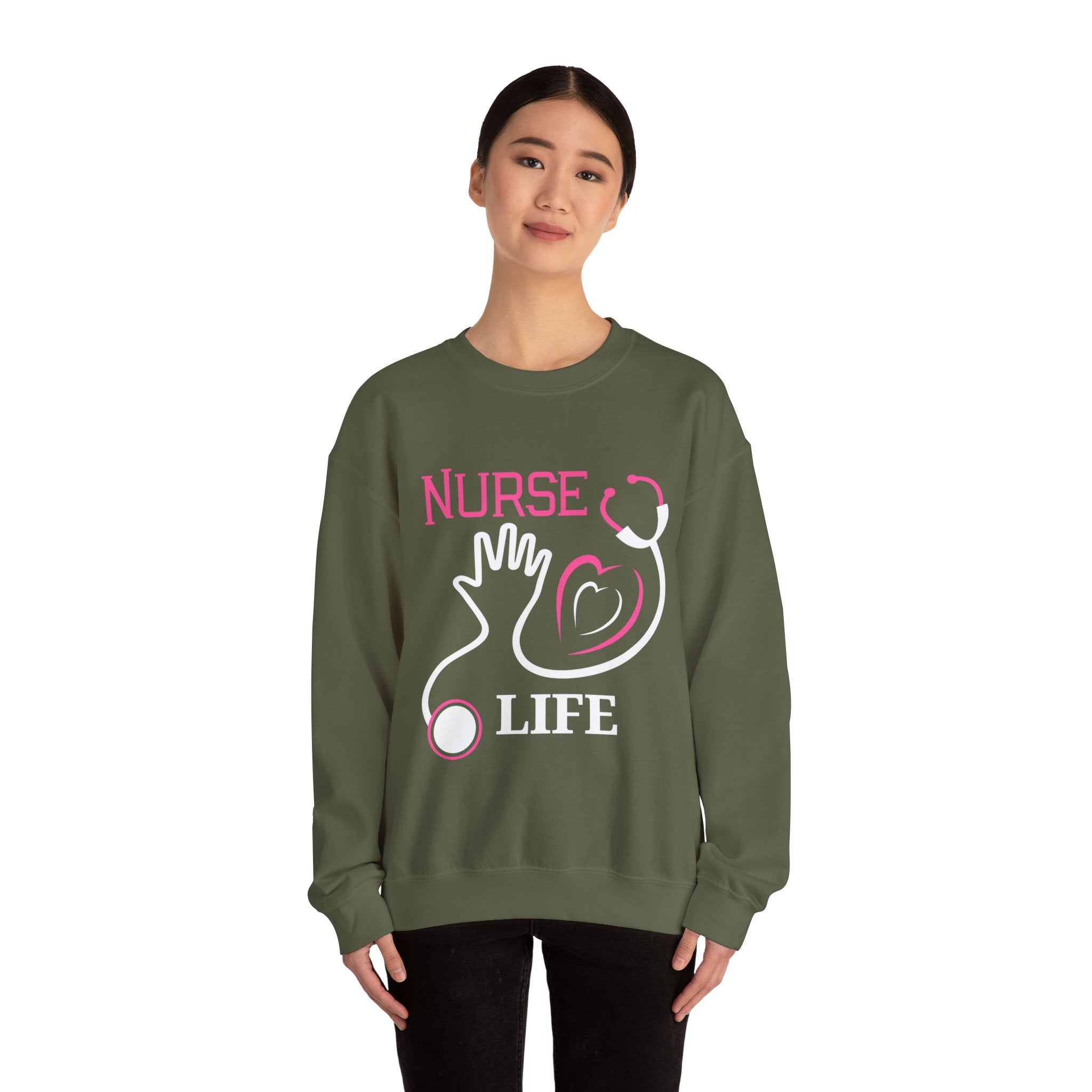 Sweat-shirt unisexe Nurse Life 