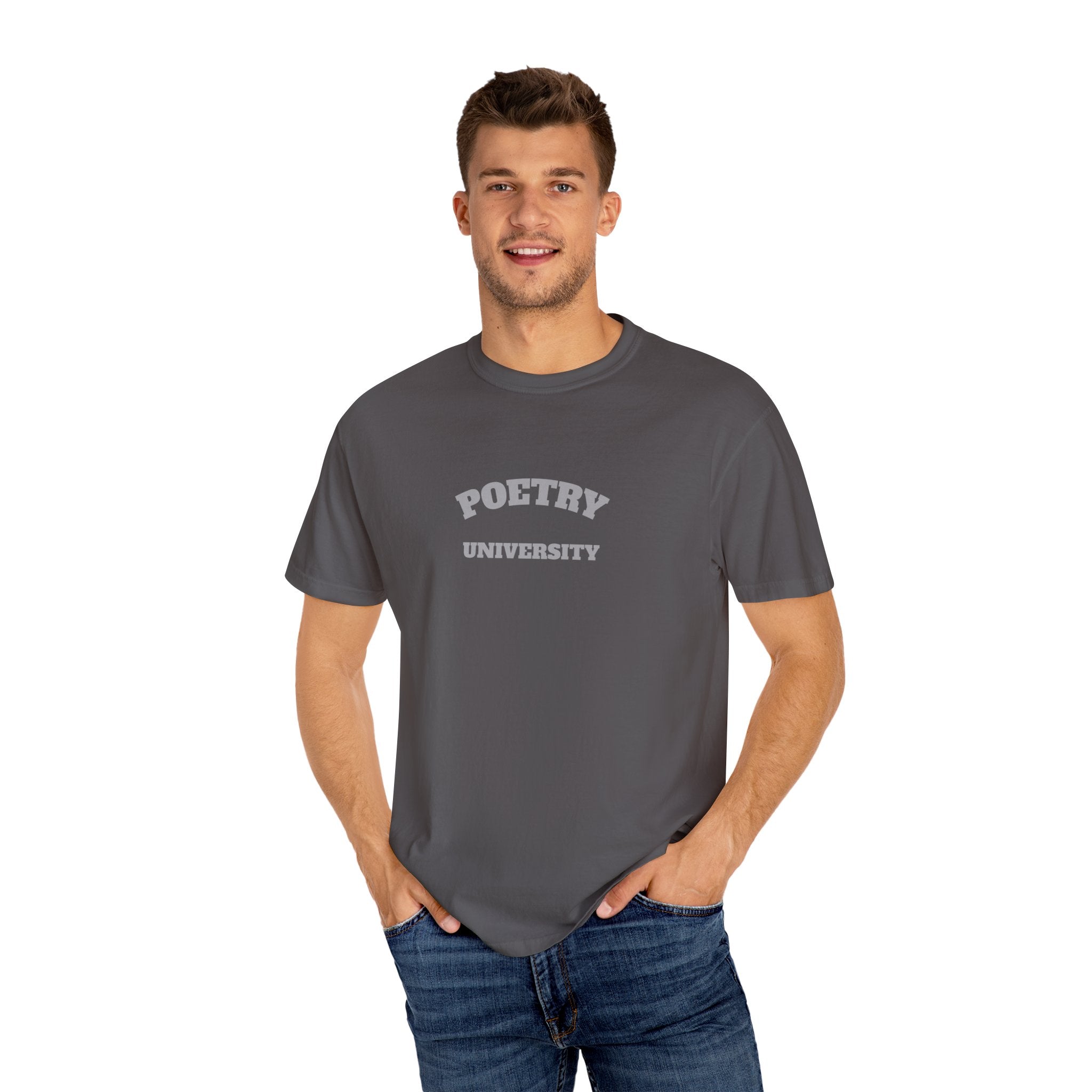 Poetry Unisex T-Shirt | Comfortable Gift for Writers, Literature Lovers, Bookworms, Creative Souls, Everyday Wear