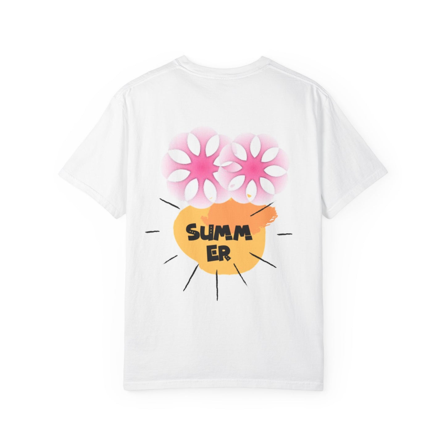 Summer Vibes Unisex Garment-Dyed T-Shirt