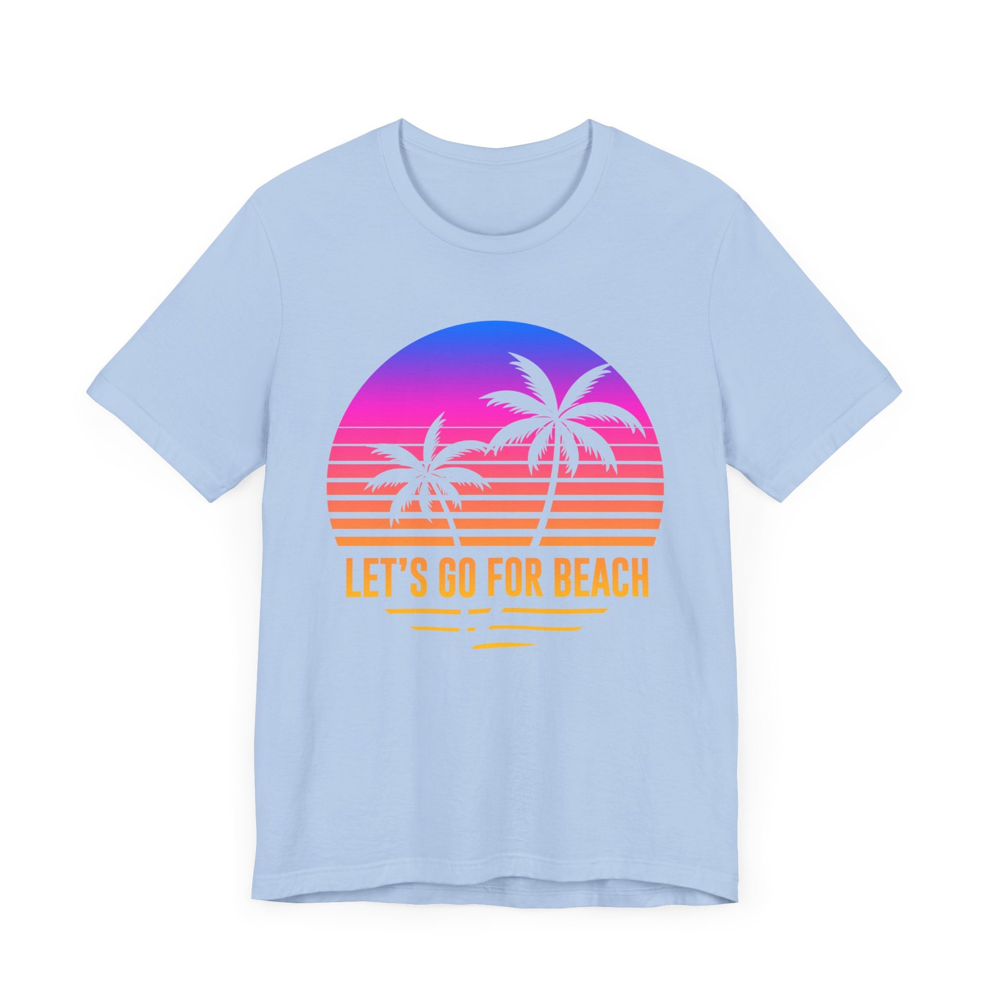 Allons-y pour la plage Tee-shirt unisexe 