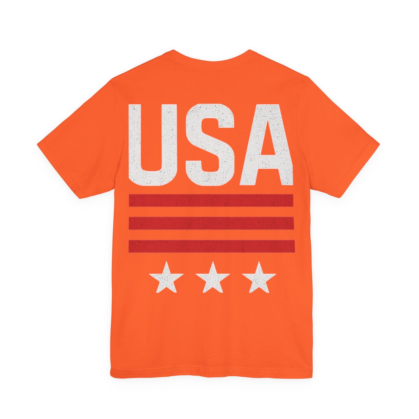 Patriotic USA Tee, Unisex Short Sleeve T-Shirt, July 4th Celebration Shirt, American Pride Apparel, Casual Summer Wear, Gift for Patriot