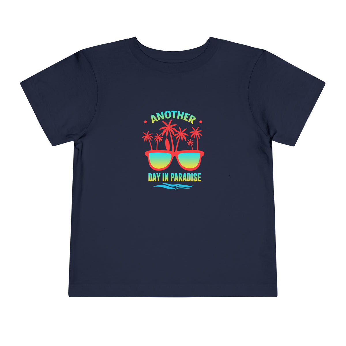 T-shirt pour tout-petits Un autre jour au paradis 