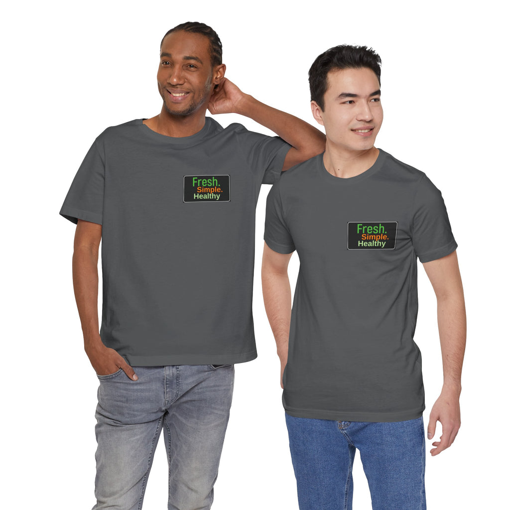 Unisex Fresh Healthy Short Sleeve Tee