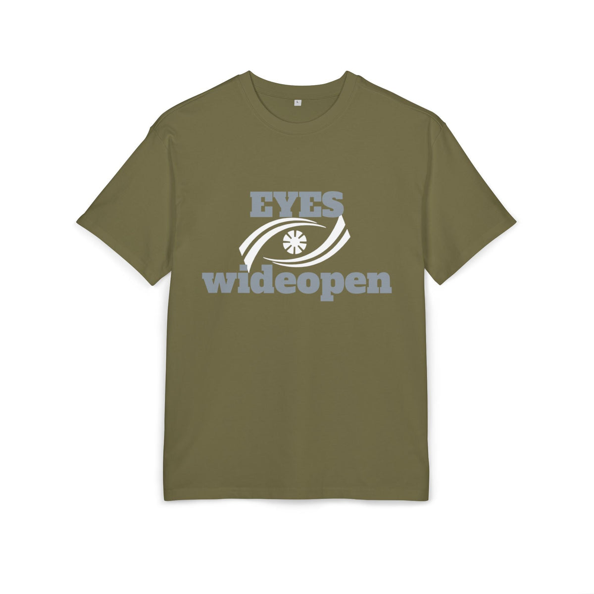 Oversized Graphic Tee - 'EYES wideopen' Statement Shirt, Casual Wear, Street Style, Gift for Trendsetters, Everyday Comfort Printify
