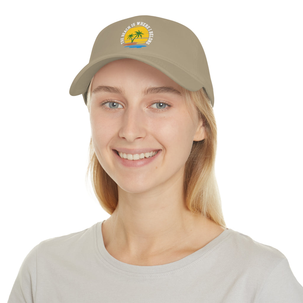 The Beach Is Where I Belong Cap