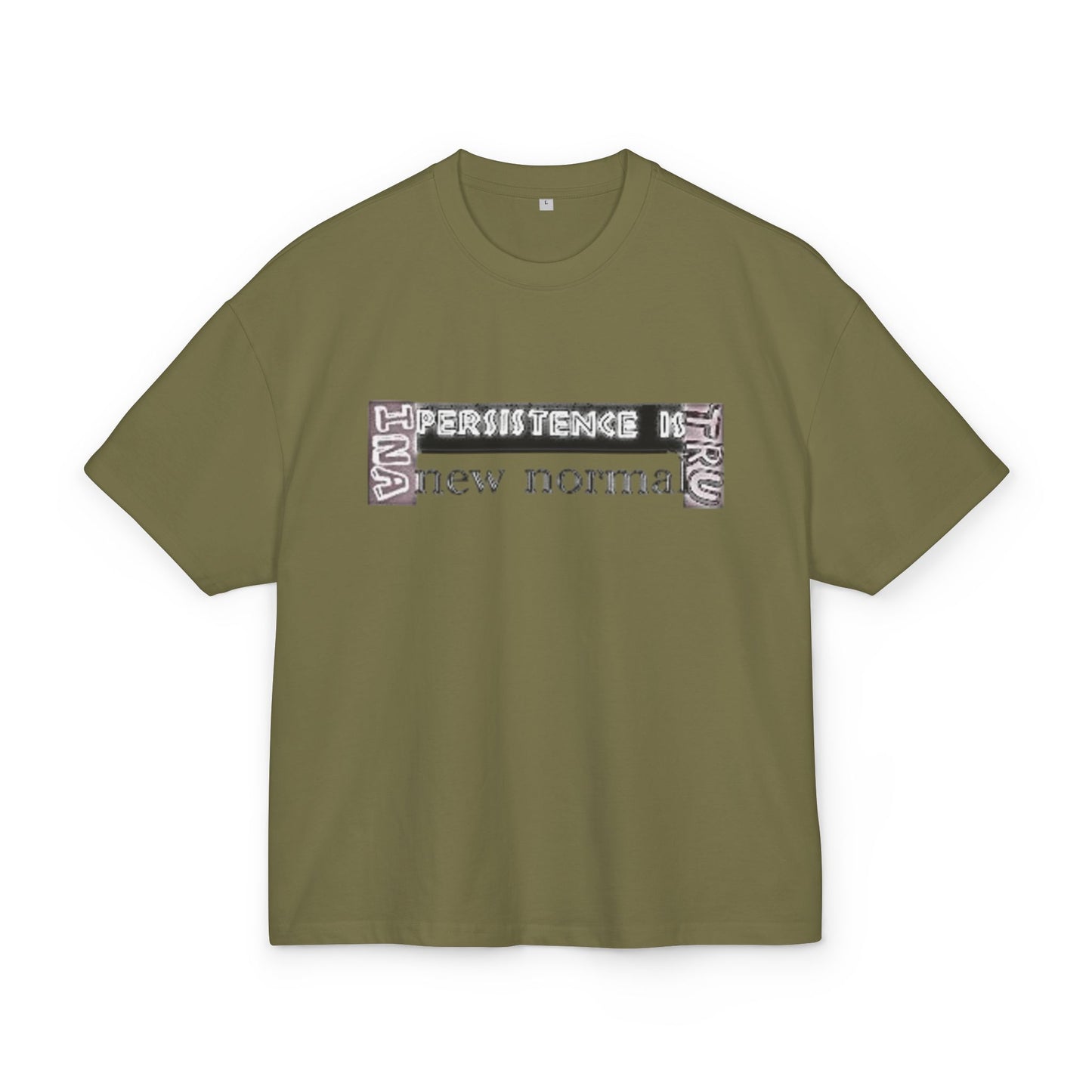 T-Shirt - Persistence New Normal Unisex Ultra Heavy Cotton Box Tee