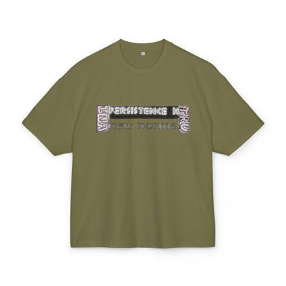 T-Shirt - Persistence New Normal Unisex Ultra Heavy Cotton Box Tee