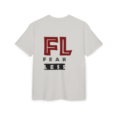 Fearless Unisex Heavy Oversize Tee - Empowering Statement Shirt
