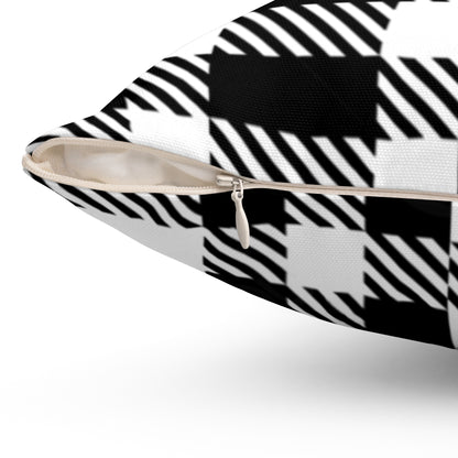 Spun Polyester Square Pillow