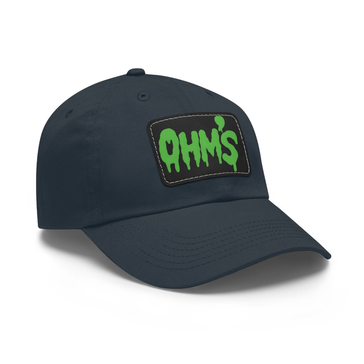 Dad Hat Olm's Cap Rectangle Leather Patch