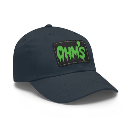 Dad Hat Olm's Cap Rectangle Leather Patch