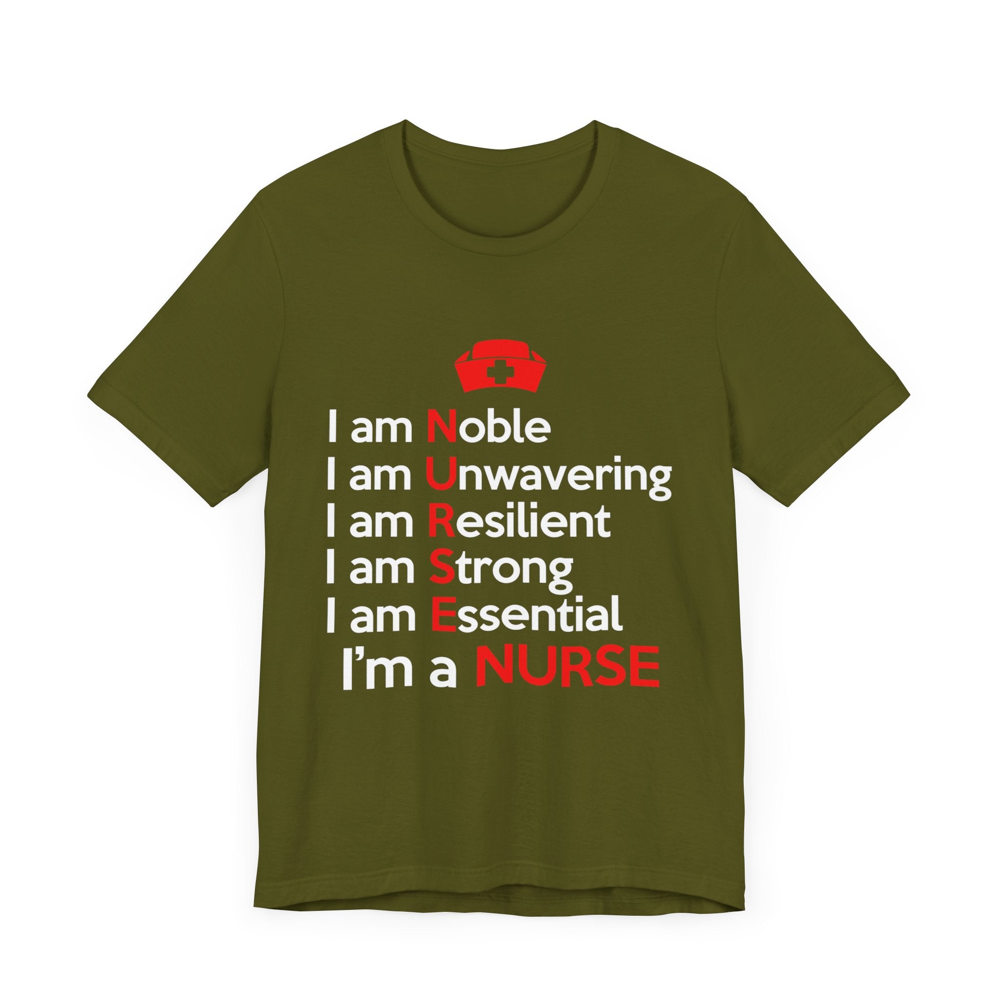 Je suis noble, je suis un tee-shirt unisexe inébranlable 